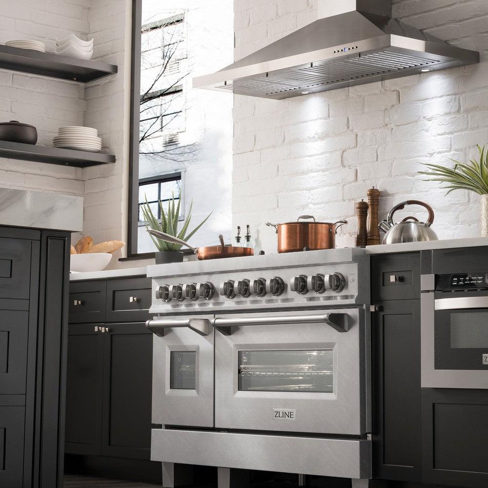 ZLINE 48 in. 6.0 cu. ft. Legacy Dual Fuel Range