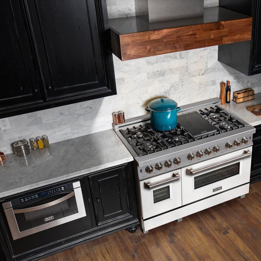 ZLINE 48 in. 6.0 cu. ft. Legacy Dual Fuel Range