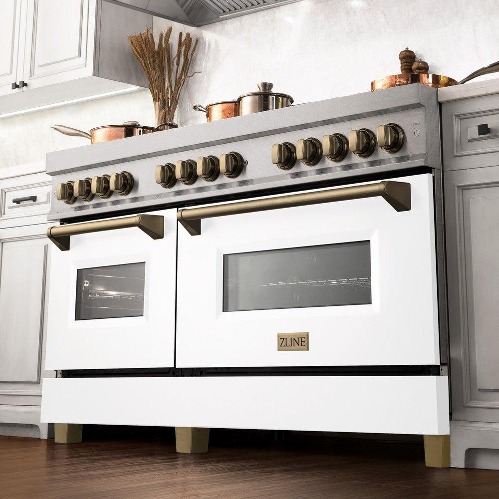 ZLINE Autograph Edition 60 in. 7.4 cu. ft. Legacy Dual Fuel Range