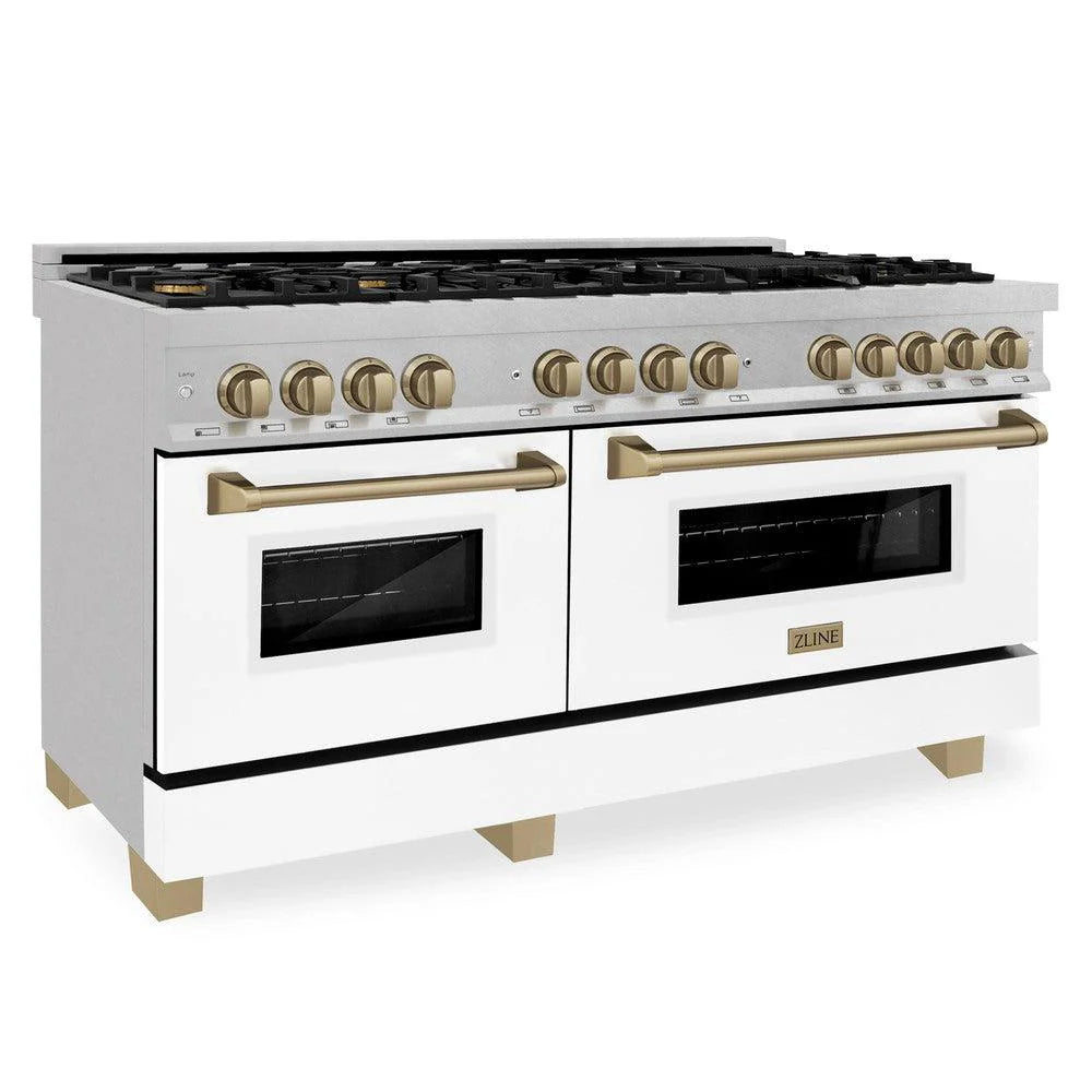 ZLINE Autograph Edition 60 in. 7.4 cu. ft. Legacy Dual Fuel Range