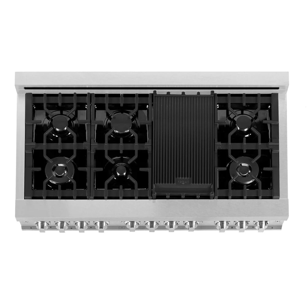 ZLINE 48 in. 6.0 cu. ft. Legacy Dual Fuel Range