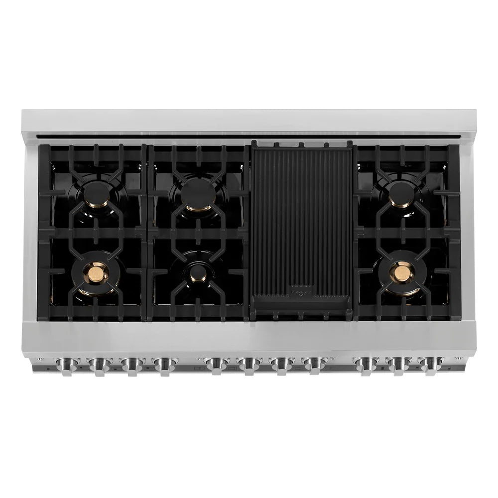 ZLINE 48 in. 6.0 cu. ft. Legacy Dual Fuel Range