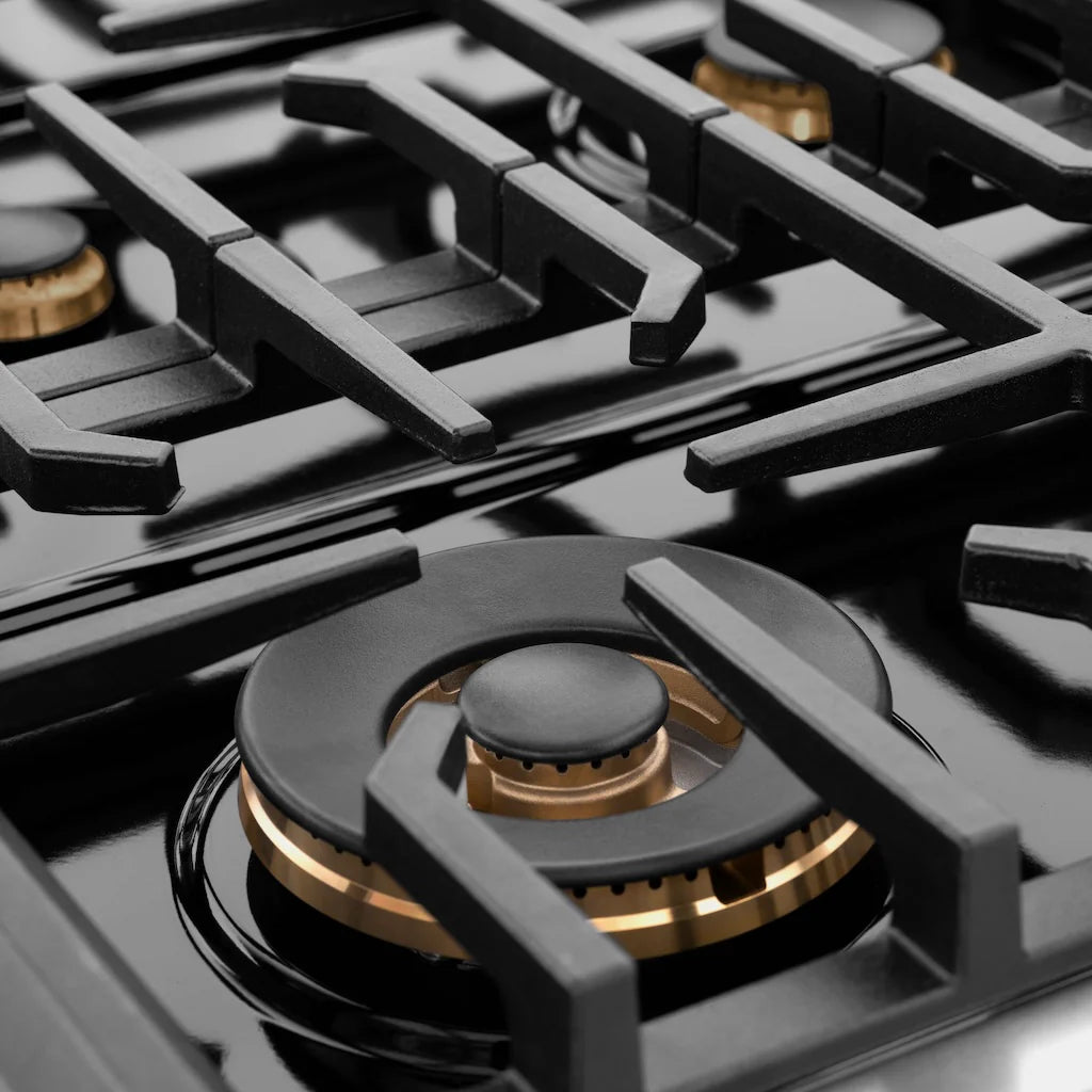 ZLINE 48 in. 6.7 cu. ft. Paramount Double Oven Gas Range
