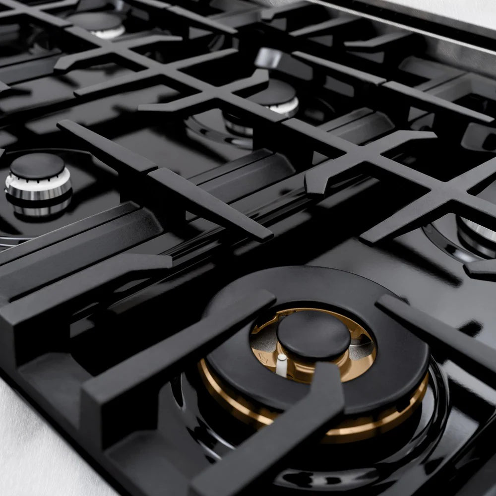 ZLINE 48 in. 6.7 cu. ft. Select Double Oven Gas Range
