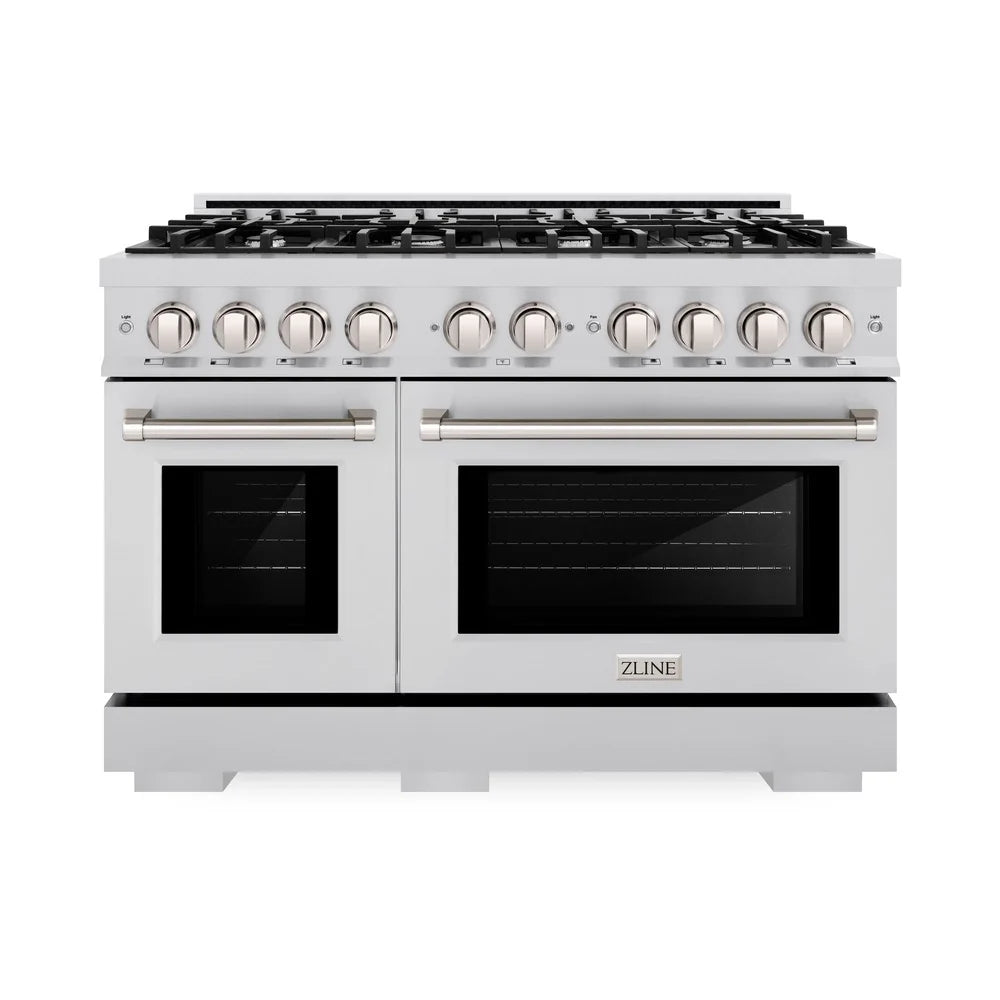 ZLINE 48 in. 6.7 cu. ft. Select Double Oven Gas Range