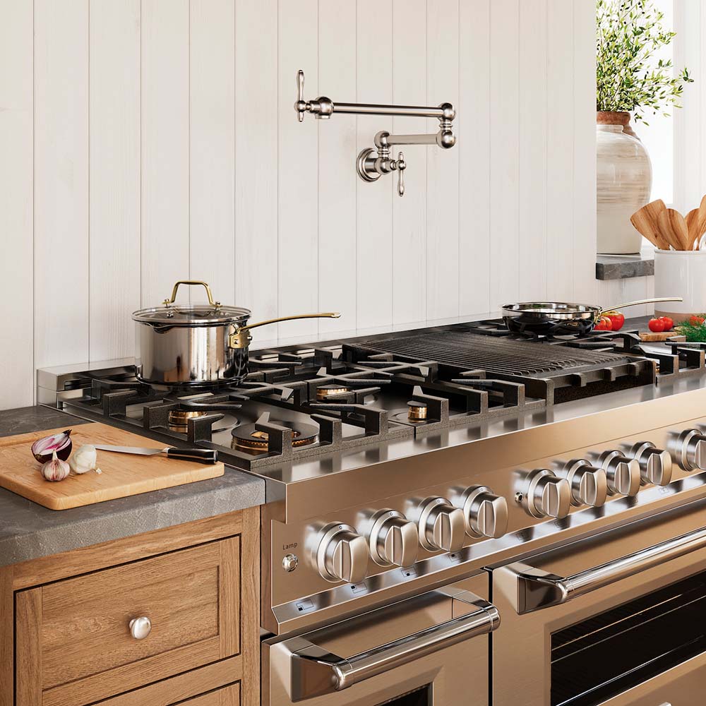 ZLINE 48 in. 6.0 cu. ft. Legacy Dual Fuel Range