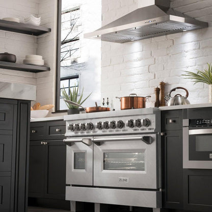 ZLINE 48 in. 6.0 cu. ft. Legacy Dual Fuel Range