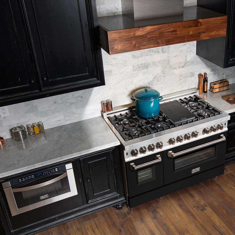 ZLINE 48 in. 6.0 cu. ft. Legacy Dual Fuel Range