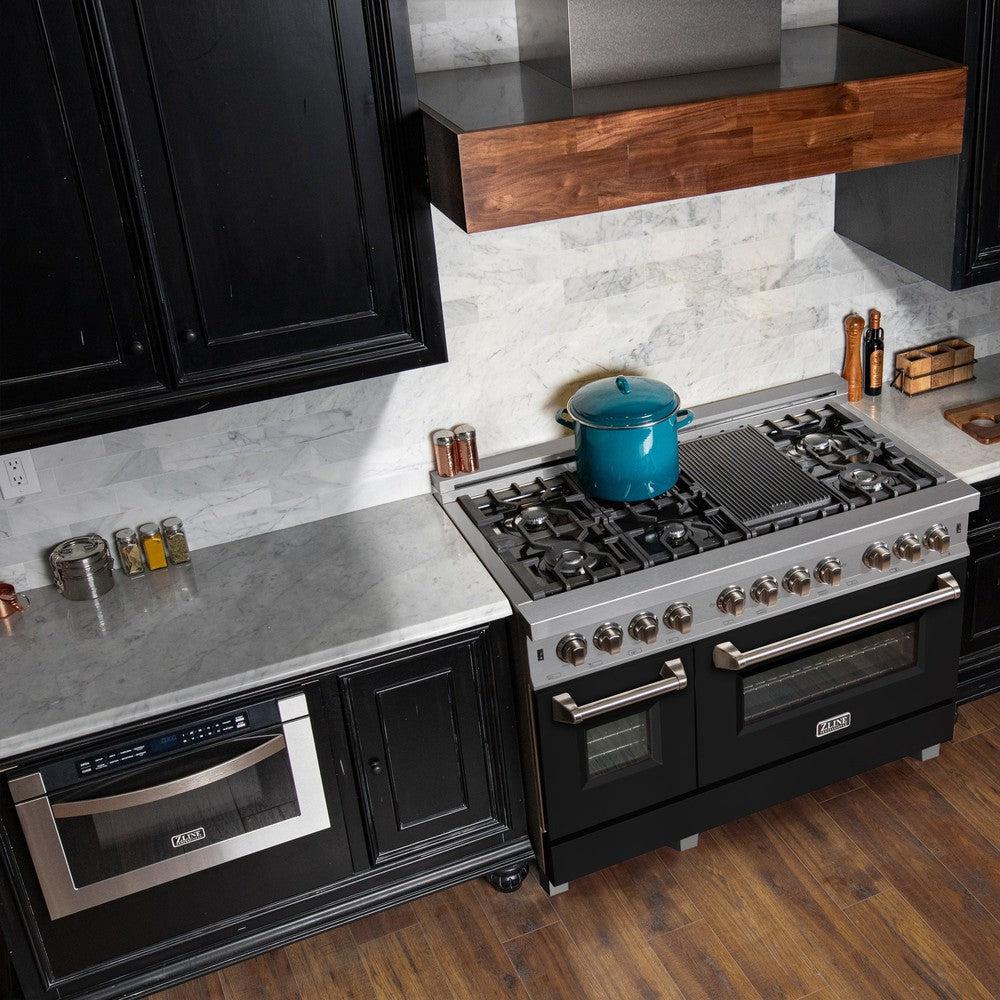 ZLINE 48 in. 6.0 cu. ft. Legacy Dual Fuel Range