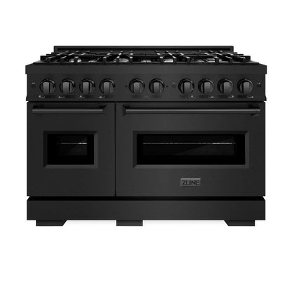 ZLINE 48 in. 6.7 cu. ft. Classic Double Oven Dual Fuel Range