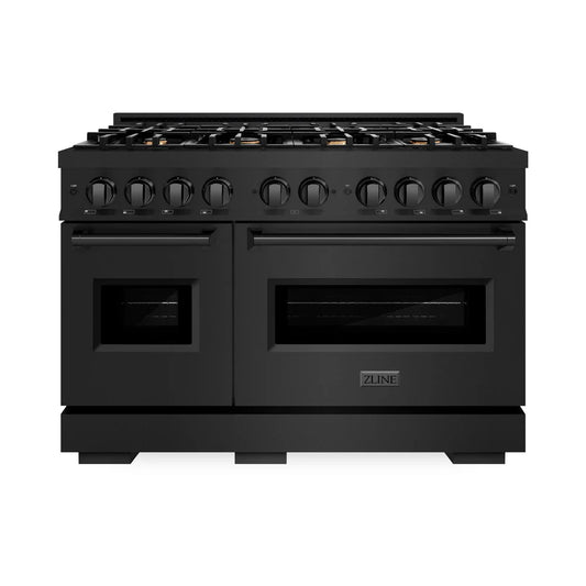 ZLINE 48 in. 6.7 cu. ft. Classic Double Oven Dual Fuel Range