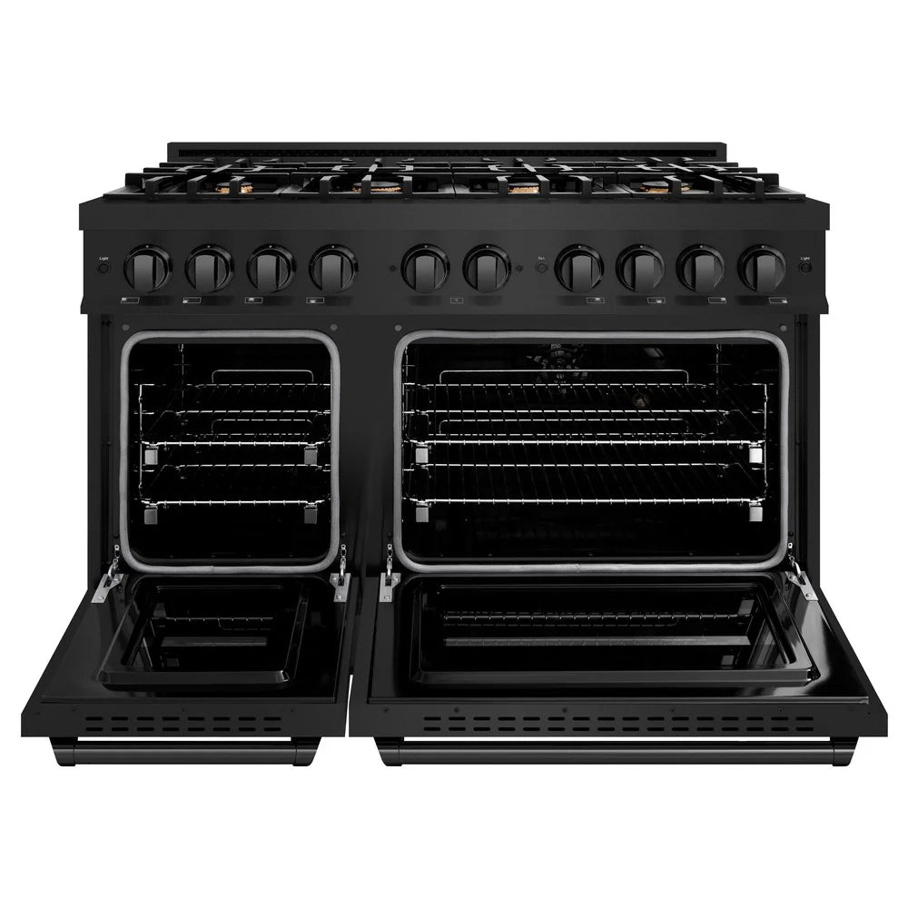 ZLINE 48 in. 6.7 cu. ft. Classic Double Oven Dual Fuel Range