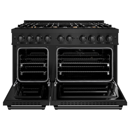 ZLINE 48 in. 6.7 cu. ft. Classic Double Oven Dual Fuel Range
