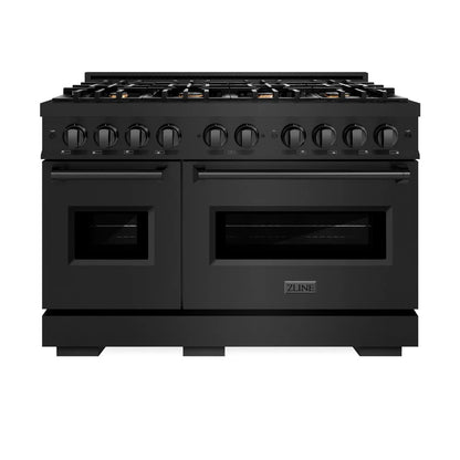 ZLINE 48 in. 6.7 cu. ft. Classic Double Oven Dual Fuel Range