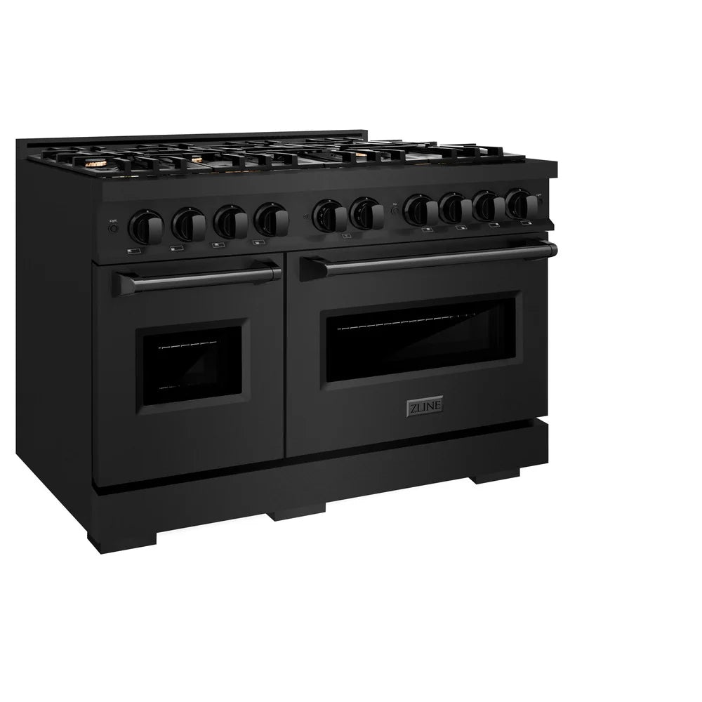 ZLINE 48 in. 6.7 cu. ft. Classic Double Oven Dual Fuel Range