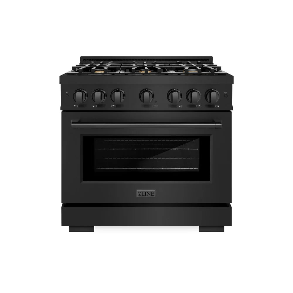 ZLINE 36 in. 5.2 cu. ft. Select Dual Fuel Range