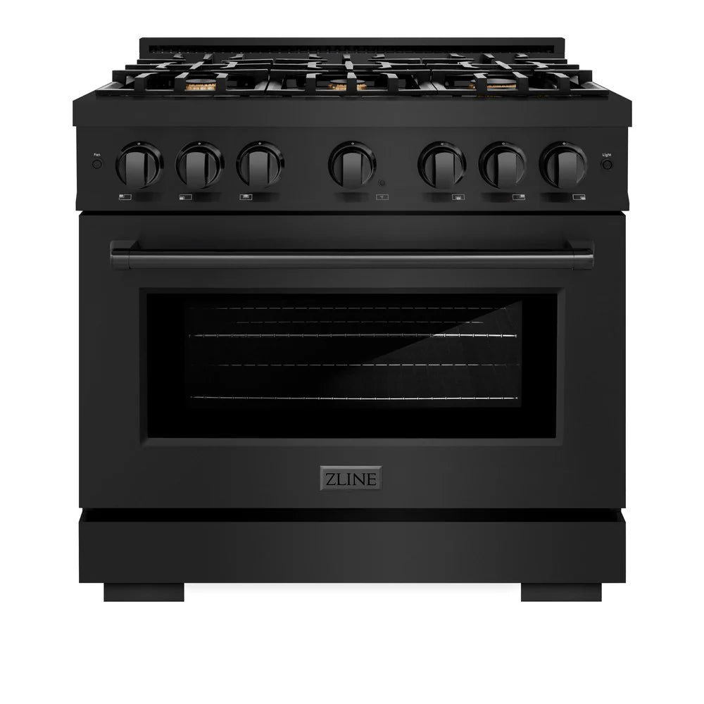 ZLINE 36 in. 5.2 cu. ft. Select Dual Fuel Range