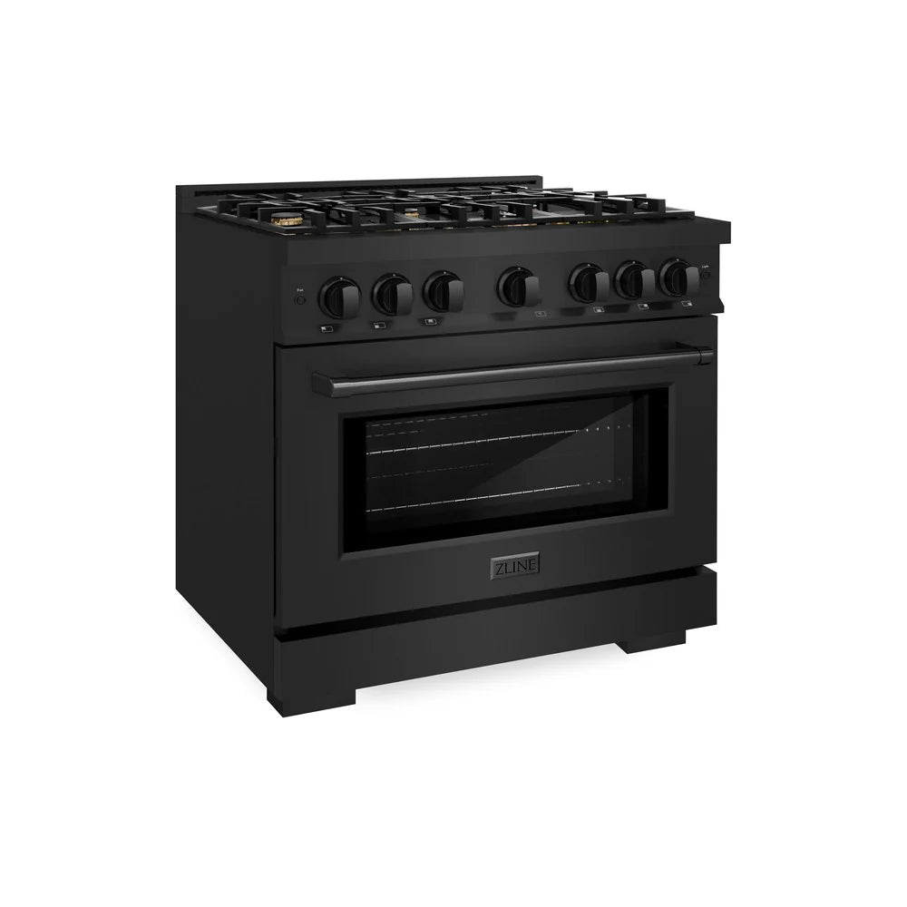 ZLINE 36 in. 5.2 cu. ft. Select Dual Fuel Range