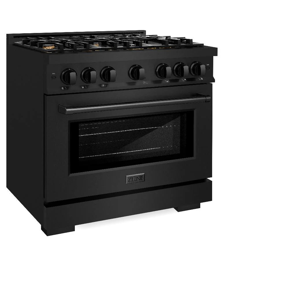 ZLINE 36 in. 5.2 cu. ft. Select Dual Fuel Range