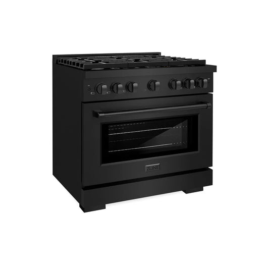 ZLINE 36 in. 5.2 cu. ft. Paramount Dual Fuel Range