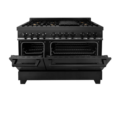 ZLINE 48 in. 6.0 cu. ft. Legacy Dual Fuel Range with Gas Cooktop