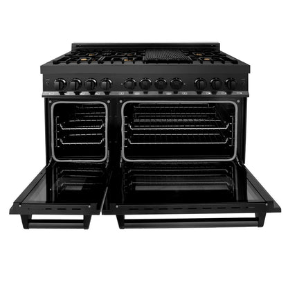 ZLINE 48 in. 6.0 cu. ft. Legacy Dual Fuel Range with Gas Cooktop