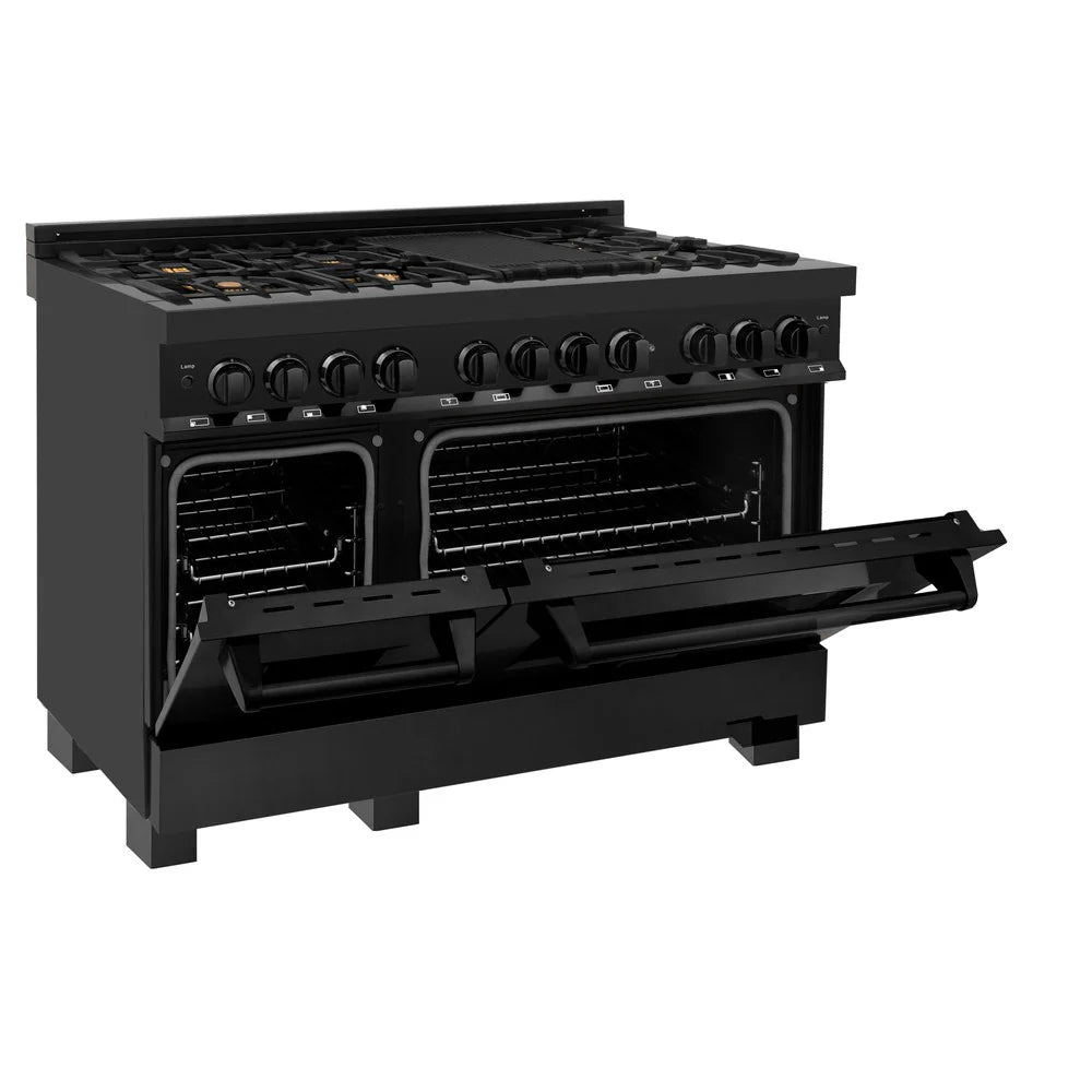 ZLINE 48 in. 6.0 cu. ft. Legacy Dual Fuel Range with Gas Cooktop