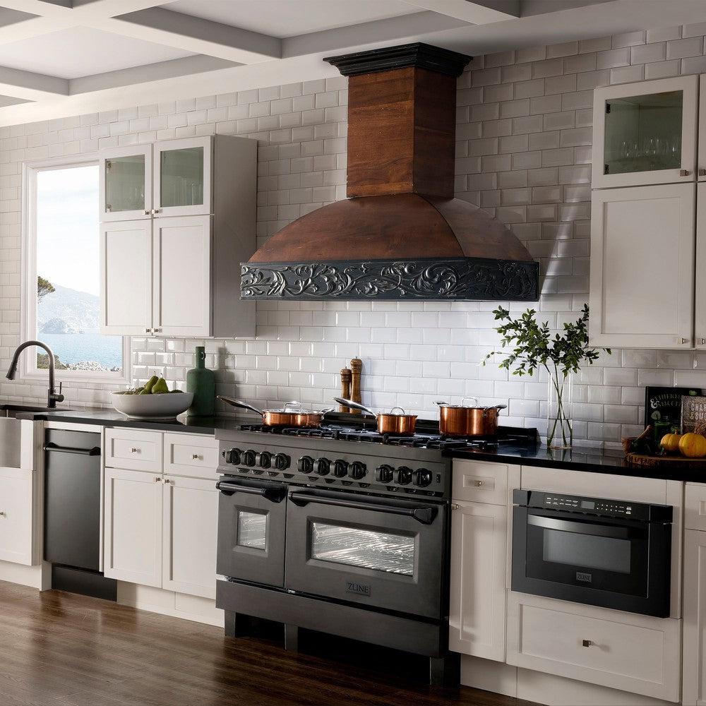 ZLINE 48 in. 6.0 cu. ft. Legacy Dual Fuel Range with Gas Cooktop
