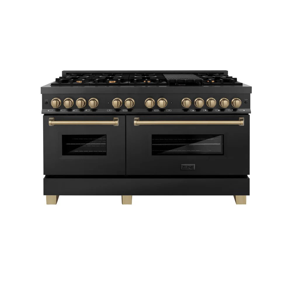 ZLINE Autograph Edition 60 in. 7.4 cu. ft. Legacy Dual Fuel Range