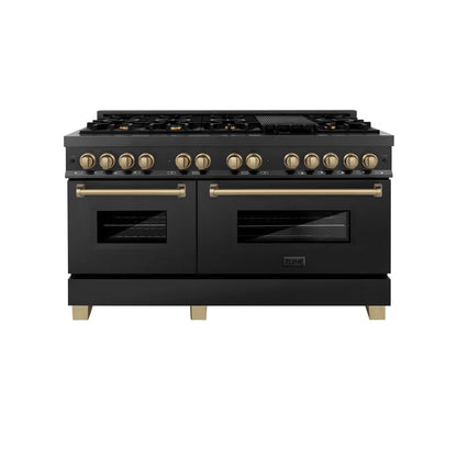ZLINE Autograph Edition 60 in. 7.4 cu. ft. Legacy Dual Fuel Range