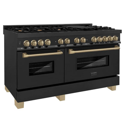 ZLINE Autograph Edition 60 in. 7.4 cu. ft. Legacy Dual Fuel Range