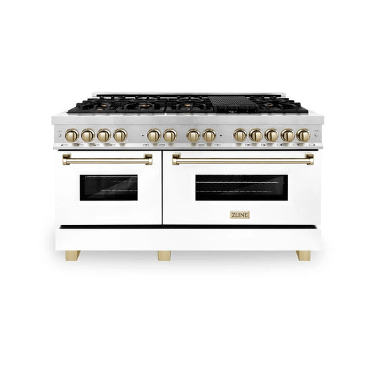 ZLINE Autograph Edition 60 in. 7.4 cu. ft. Legacy Dual Fuel Range