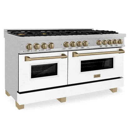 ZLINE Autograph Edition 60 in. 7.4 cu. ft. Legacy Dual Fuel Range