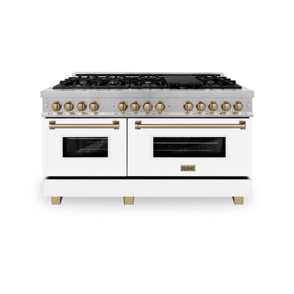 ZLINE Autograph Edition 60 in. 7.4 cu. ft. Legacy Dual Fuel Range