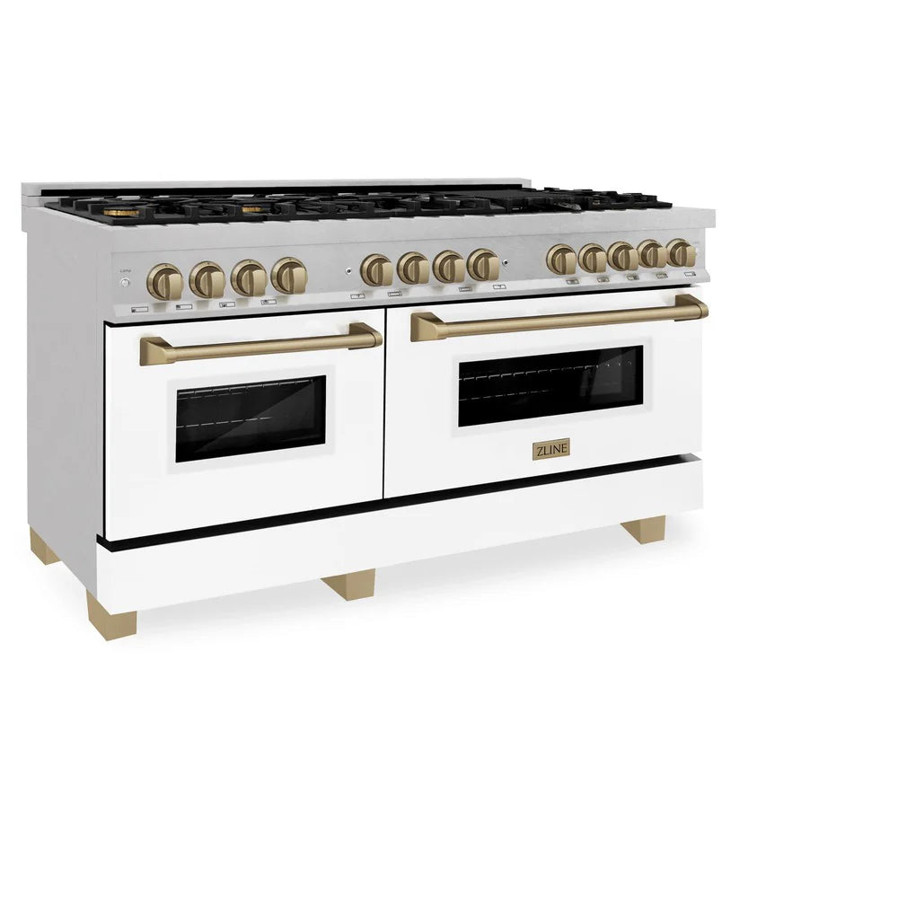 ZLINE Autograph Edition 60 in. 7.4 cu. ft. Legacy Dual Fuel Range
