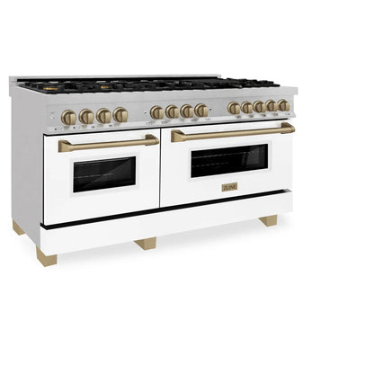 ZLINE Autograph Edition 60 in. 7.4 cu. ft. Legacy Dual Fuel Range