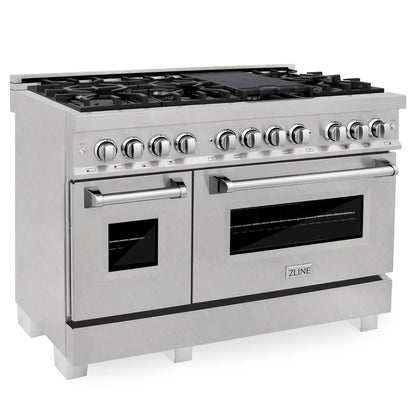 ZLINE 48 in. 6.0 cu. ft. Legacy Dual Fuel Range