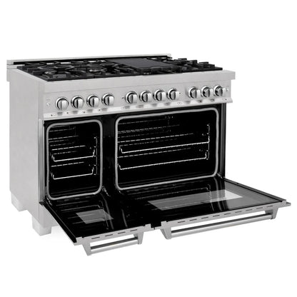 ZLINE 48 in. 6.0 cu. ft. Legacy Dual Fuel Range