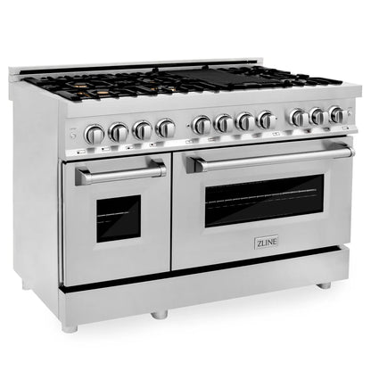 ZLINE 48 in. 6.0 cu. ft. Legacy Dual Fuel Range