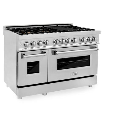ZLINE 48 in. 6.0 cu. ft. Legacy Dual Fuel Range