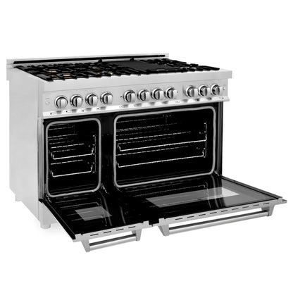 ZLINE 48 in. 6.0 cu. ft. Legacy Dual Fuel Range