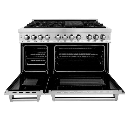 ZLINE 48 in. 6.0 cu. ft. Legacy Dual Fuel Range