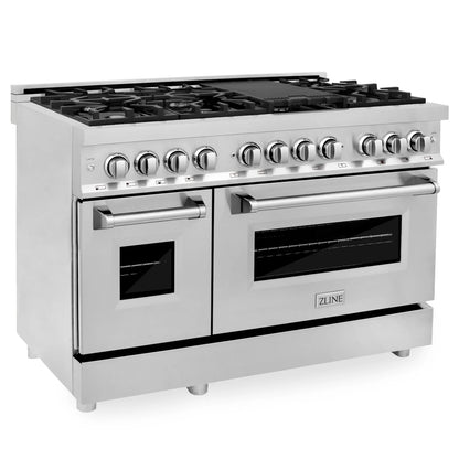 ZLINE 48 in. 6.0 cu. ft. Legacy Dual Fuel Range