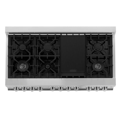 ZLINE 48 in. 6.0 cu. ft. Legacy Dual Fuel Range