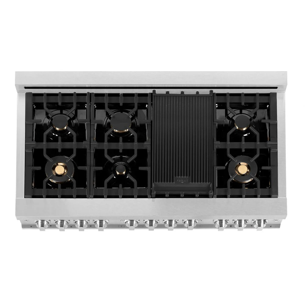 ZLINE 48 in. 6.0 cu. ft. Legacy Dual Fuel Range