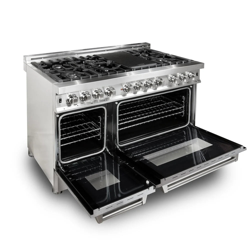 ZLINE 48 in. 6.0 cu. ft. Legacy Dual Fuel Range