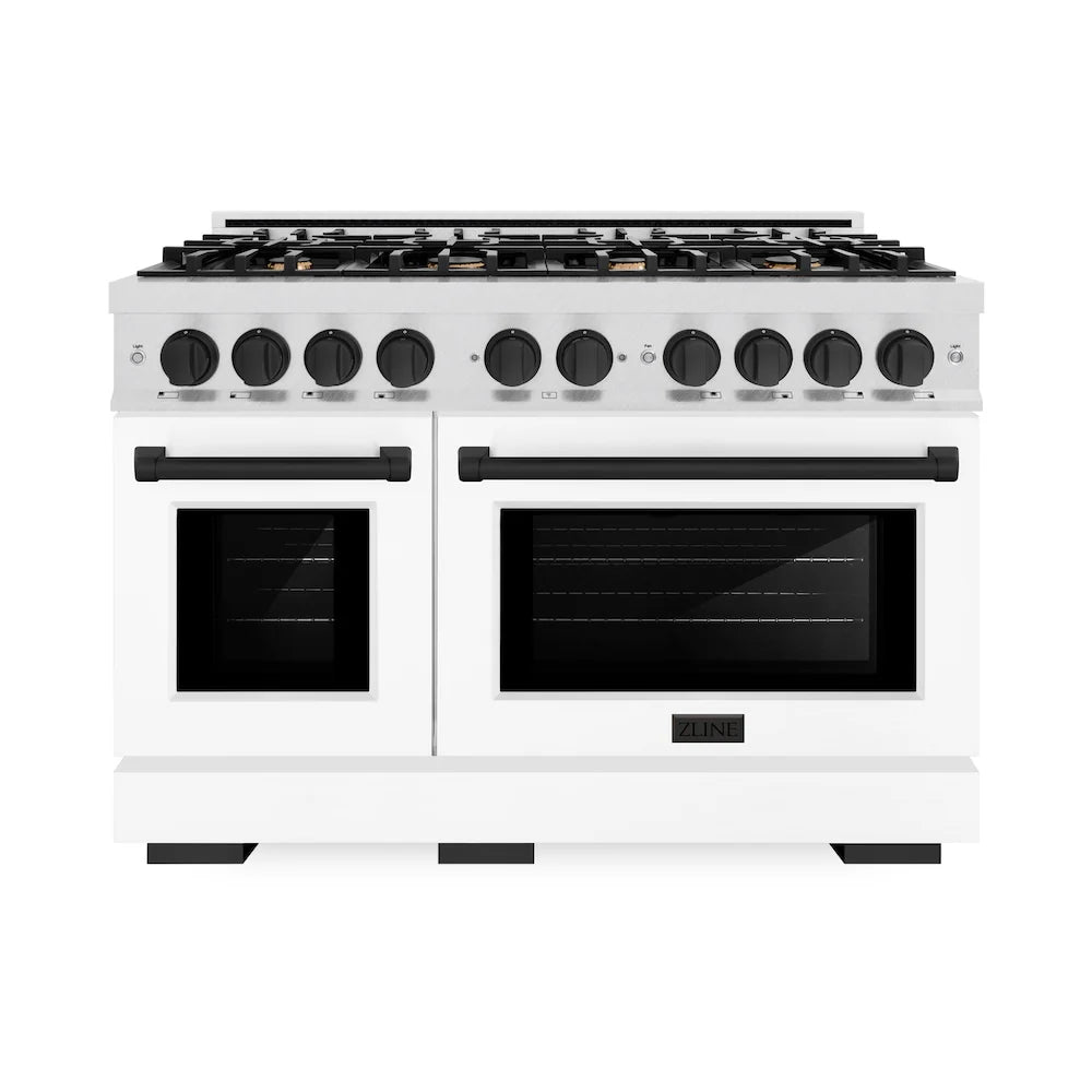 ZLINE Autograph Edition 48 in. 6.7 cu. ft. Select Double Oven Dual Fuel Range