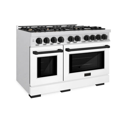 ZLINE Autograph Edition 48 in. 6.7 cu. ft. Select Double Oven Dual Fuel Range
