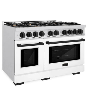 ZLINE Autograph Edition 48 in. 6.7 cu. ft. Select Double Oven Dual Fuel Range