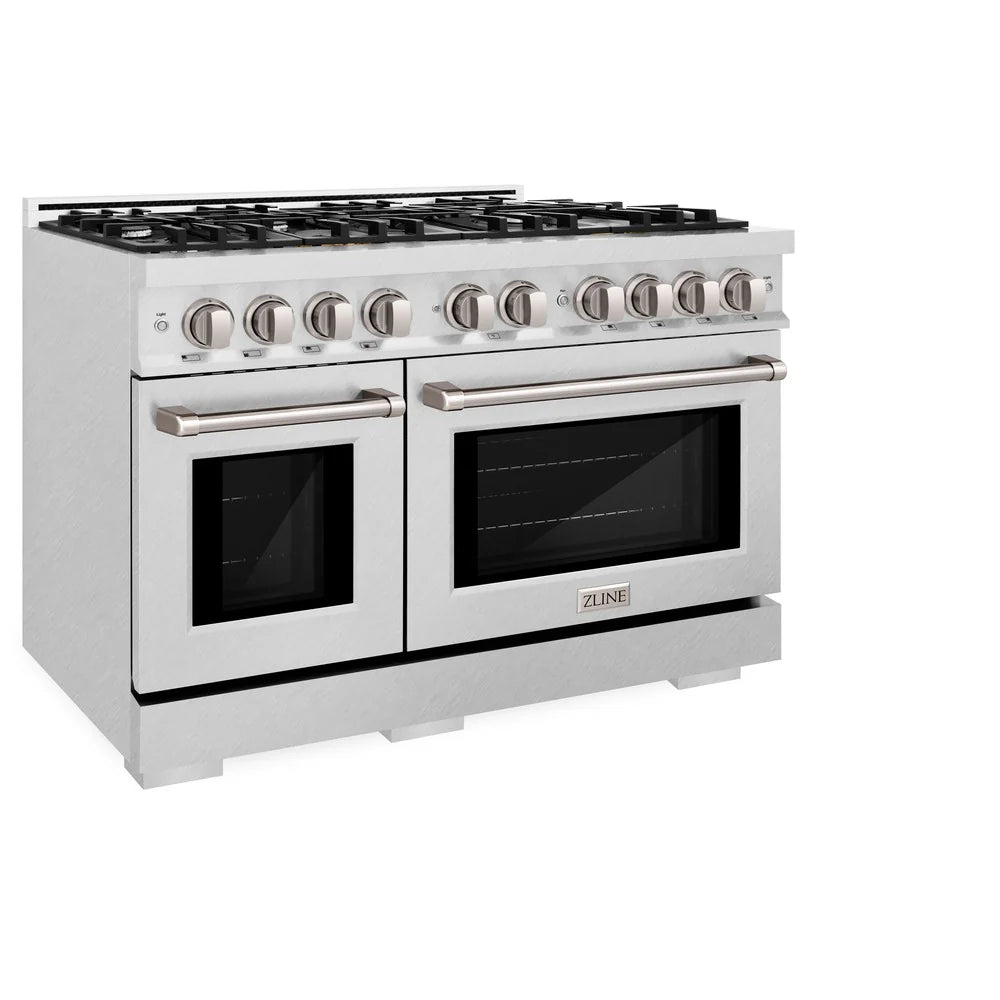 ZLINE 48 in. 6.7 cu. ft. Select Double Oven Gas Range